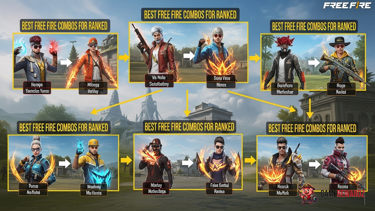 Best Free Fire Combos for Ranked